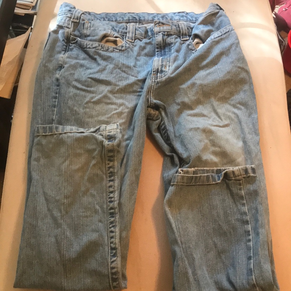 Used blue jean.